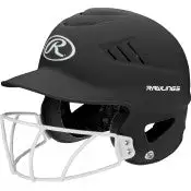 BAT HELMET RAWLINGS COOLFLO W/ FACEGUARD- RCFHLFG- BS23 7 BAT HELMET RAWLINGS COOLFLO W/ FACEGUARD- RCFHLFG- BS23 - Image 7