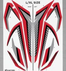 EASTON (CANADA) EASTON Hellcat Helmet DECAL KIT BS23 -Rawlings Sport Baseball Shop 2219e29062a41dccd032659ee459f609