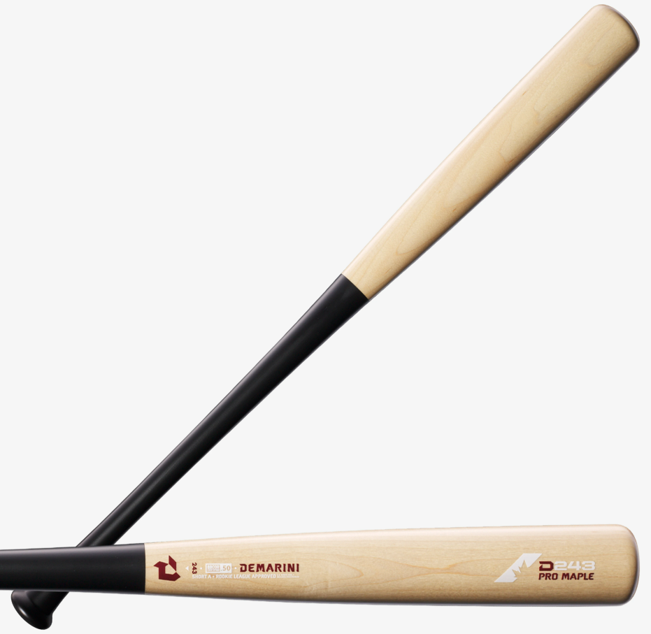 BB BAT DEMARINI DX243 WOOD/COMP BS23 1 BB BAT DEMARINI DX243 WOOD/COMP BS23
