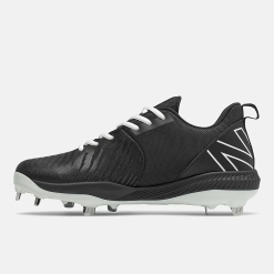 &New New Balance L4040BK6 Metal Low Black/White 7 &New New Balance L4040BK6 Metal Low Black/White -Rawlings Sport Baseball Shop 31320004 New Balance L4040BK6 Metal Low BlackWhite3