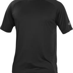 Rawlings YRTT Crew Neck Short Sleeve Youth -Rawlings Sport Baseball Shop 32030129 Rawlings YRTT Crew Neck Short Sleeve Youth black