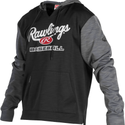 Rawlings PFH2PRBB Fleece Hoodie 5 Rawlings PFH2PRBB Fleece Hoodie -Rawlings Sport Baseball Shop 32030130 Rawlings PFH2PRBB Fleece Hoodie black