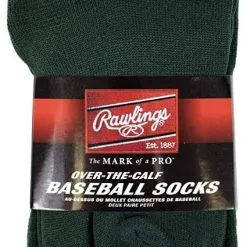 Rawlings Baseball Socks (2 Pair) -Rawlings Sport Baseball Shop 32031001 Rawlings baseball socks 2pair forest