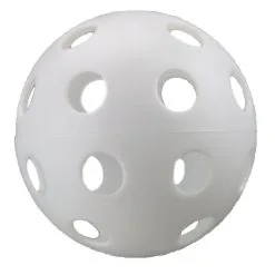 Benson Wiffle Plastic Softball White