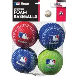 Franklin MLB Oversized Foam Balls - 4 Pack