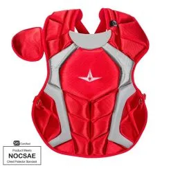 All® All Star CPCC79PS Chest Protector -Rawlings Sport Baseball Shop 34091001 AllStar CPCC79PS scarlet