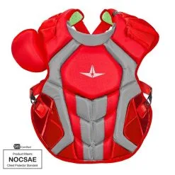 All® All Star CPCC40PRO Chest Protector 7 All® All Star CPCC40PRO Chest Protector -Rawlings Sport Baseball Shop 34091005 AllStar CPCC40PRO scarlet