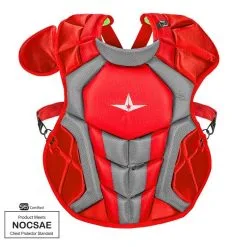 All® All Star CPCC1216S7X Chest Protector 7 All® All Star CPCC1216S7X Chest Protector -Rawlings Sport Baseball Shop 34091006 AllStar CPCC1216S7X scarlet
