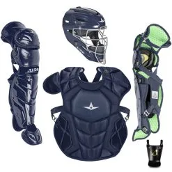 All® All Star CKCC912S7XS Catcher's Kit 9-12 Yrs -Rawlings Sport Baseball Shop 34099001 All Star CKCC1216S7XS navy