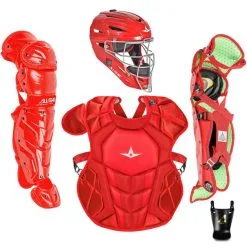 All® All Star CKCC912S7XS Catcher's Kit 9-12 Yrs -Rawlings Sport Baseball Shop 34099001 All Star CKCC1216S7XS scarlet 1