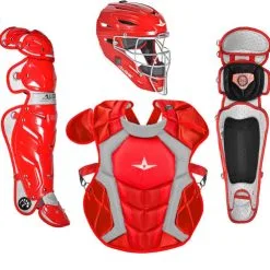 All® All Star CKCCPRO1 Professional Catcher's Kit -Rawlings Sport Baseball Shop 34099010 All Star CKCCPRO1 Professional Catchers Kit scarlet