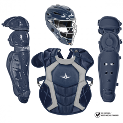 All® All Star CKCCPRO4 Classic Professional Catcher's Kit 5 All® All Star CKCCPRO4 Classic Professional Catcher's Kit -Rawlings Sport Baseball Shop 34099011 All Star CKCCPRO4 Classic Professional Catchers Kit navy
