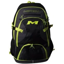 Miken MKBG-BP Backpack -Rawlings Sport Baseball Shop 34590002 Miken MKBG BP Backpack blackcharcoalgreen