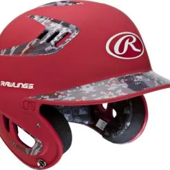 Rawlings S80XMCS 80MPH Two Tone Helmet Adult 7 Rawlings S80XMCS 80MPH Two Tone Helmet Adult -Rawlings Sport Baseball Shop 37030030 Rawlings S80XMC Scarlet