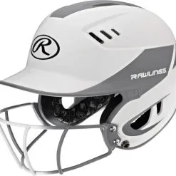 Rawlings R16H2FGS VELO W/Softball Mask Adult -Rawlings Sport Baseball Shop 37030047 Rawlings R16H2FGS silver