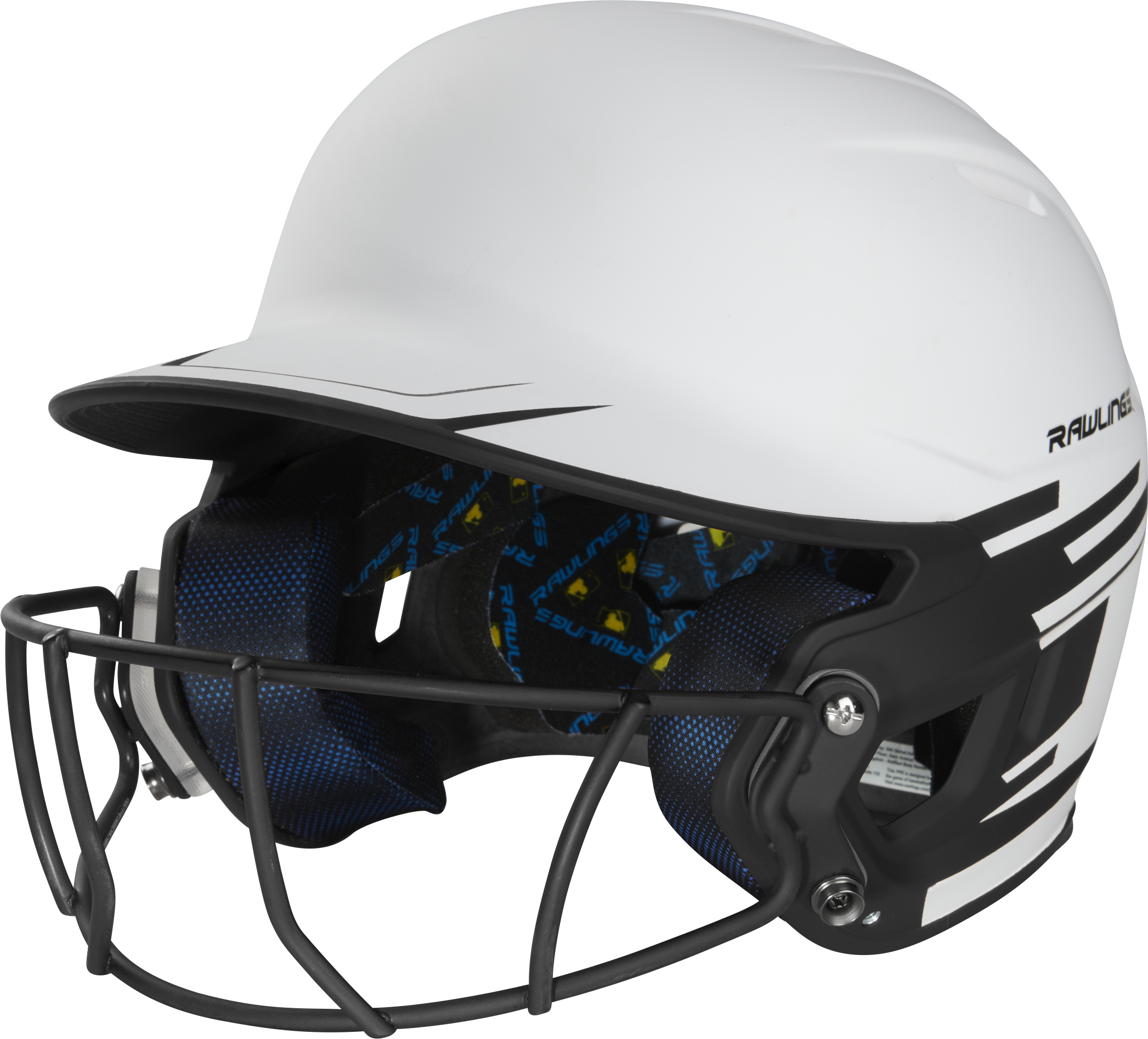 Rawlings MSB13S Mach Ice Softball Helmet W/Mask 2 Rawlings MSB13S Mach Ice Softball Helmet W/Mask - Image 2