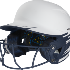 Rawlings MSB13S Mach Ice Softball Helmet W/Mask 7 Rawlings MSB13S Mach Ice Softball Helmet W/Mask -Rawlings Sport Baseball Shop 37030054 Rawlings MSB13S Mach Ice Softball Helmet wMask navy