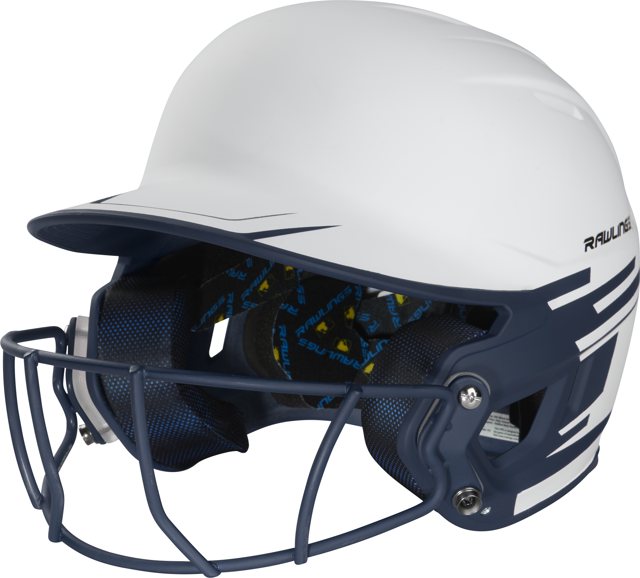 Rawlings MSB13S Mach Ice Softball Helmet W/Mask 3 Rawlings MSB13S Mach Ice Softball Helmet W/Mask - Image 3