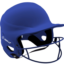 RIP-IT Vision Pro Softball Batting Helmet -Rawlings Sport Baseball Shop 37431002 RIP IT Vision Pro Softball Batting Helmet royal