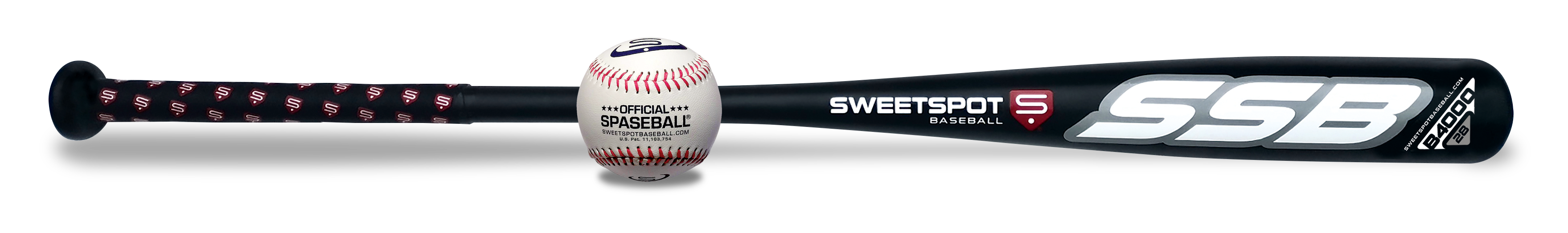 SweetSpot SSB Junior Bat Bat/Ball Combo 1 SweetSpot SSB Junior Bat Bat/Ball Combo