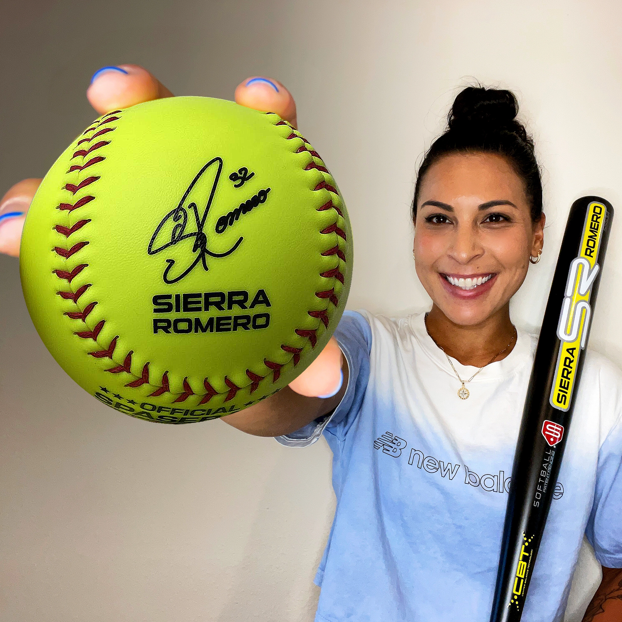 SweetSpot SSB Sierra Romero Bat Bat/Ball Combo 2 SweetSpot SSB Sierra Romero Bat Bat/Ball Combo - Image 2