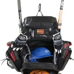 BALL BAG RAWLINGS R1000 PLAYERS BACKPACK- 21" X 17" X 13"- BS23 -Rawlings Sport Baseball Shop 38c431faab37946af96b270281b06f44