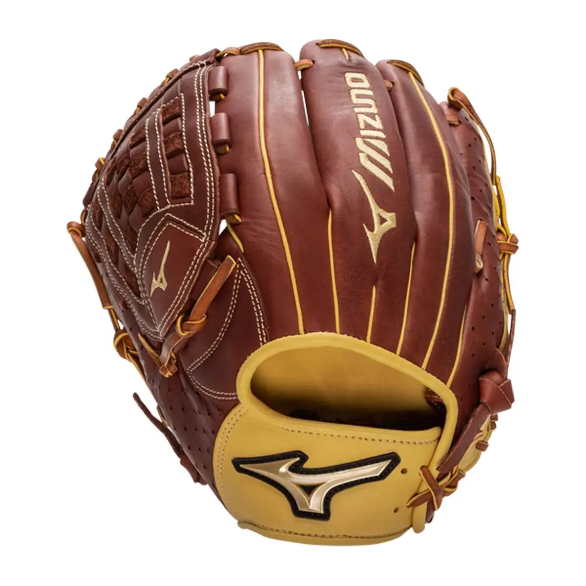 Mizuno BB GLOVE MIZUMO PRIME ELITE 12''BS23 MAH/TAN 3 Mizuno BB GLOVE MIZUMO PRIME ELITE 12''BS23 MAH/TAN - Image 3