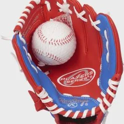 BB GLOVE RAWLINGS PLAYER SERIES CW/BALL (PL91SR) YTH 9'' BS23