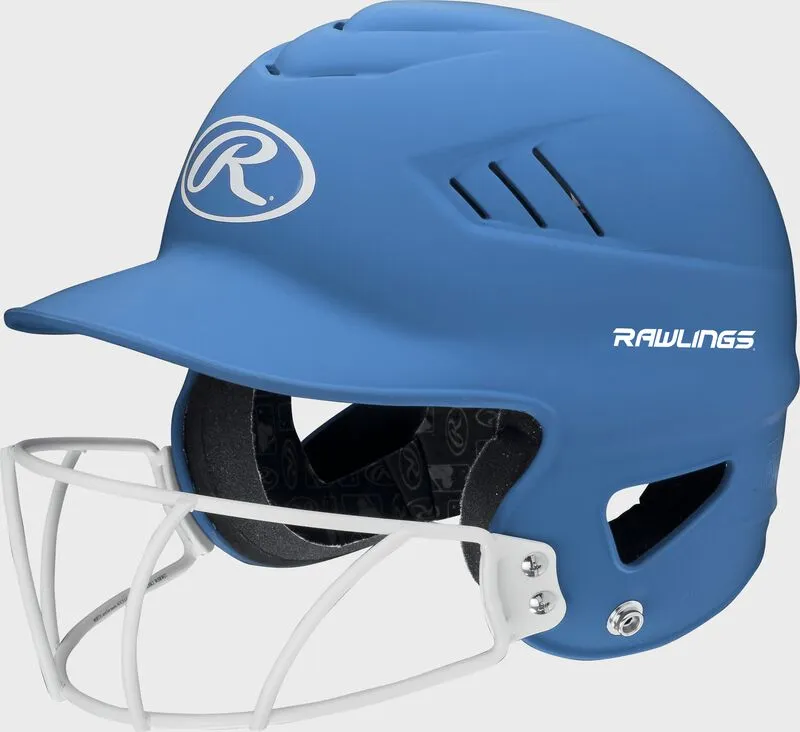 BAT HELMET RAWLINGS COOLFLO W/ FACEGUARD- RCFHLFG- BS23 12 BAT HELMET RAWLINGS COOLFLO W/ FACEGUARD- RCFHLFG- BS23 - Image 12