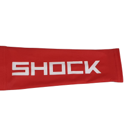 Shock Doctor Showtime Comp Calf Sleeve Solid 6 Shock Doctor Showtime Comp Calf Sleeve Solid -Rawlings Sport Baseball Shop 50758002 Shock Doctor Showtime Comp Calf Sleeve Solid red