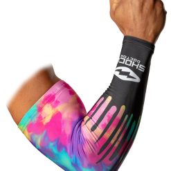 Shock Doctor Showtime Comp Arm Sleeve -Rawlings Sport Baseball Shop 50758003 Shock Doctor Showtime Comp Arm Sleeve blacktiedye