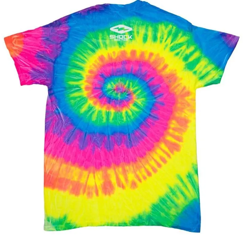 Shock Doctor Shock Drip Multi Tie-Dye Short Sleeve T 2 Shock Doctor Shock Drip Multi Tie-Dye Short Sleeve T - Image 2