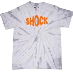 Shock Doctor Shock Drip Grey Tie-Dye Short Sleeve T