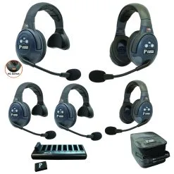 Porta Phone EFB-5HC Wireless Headsets System - Dual Channel
