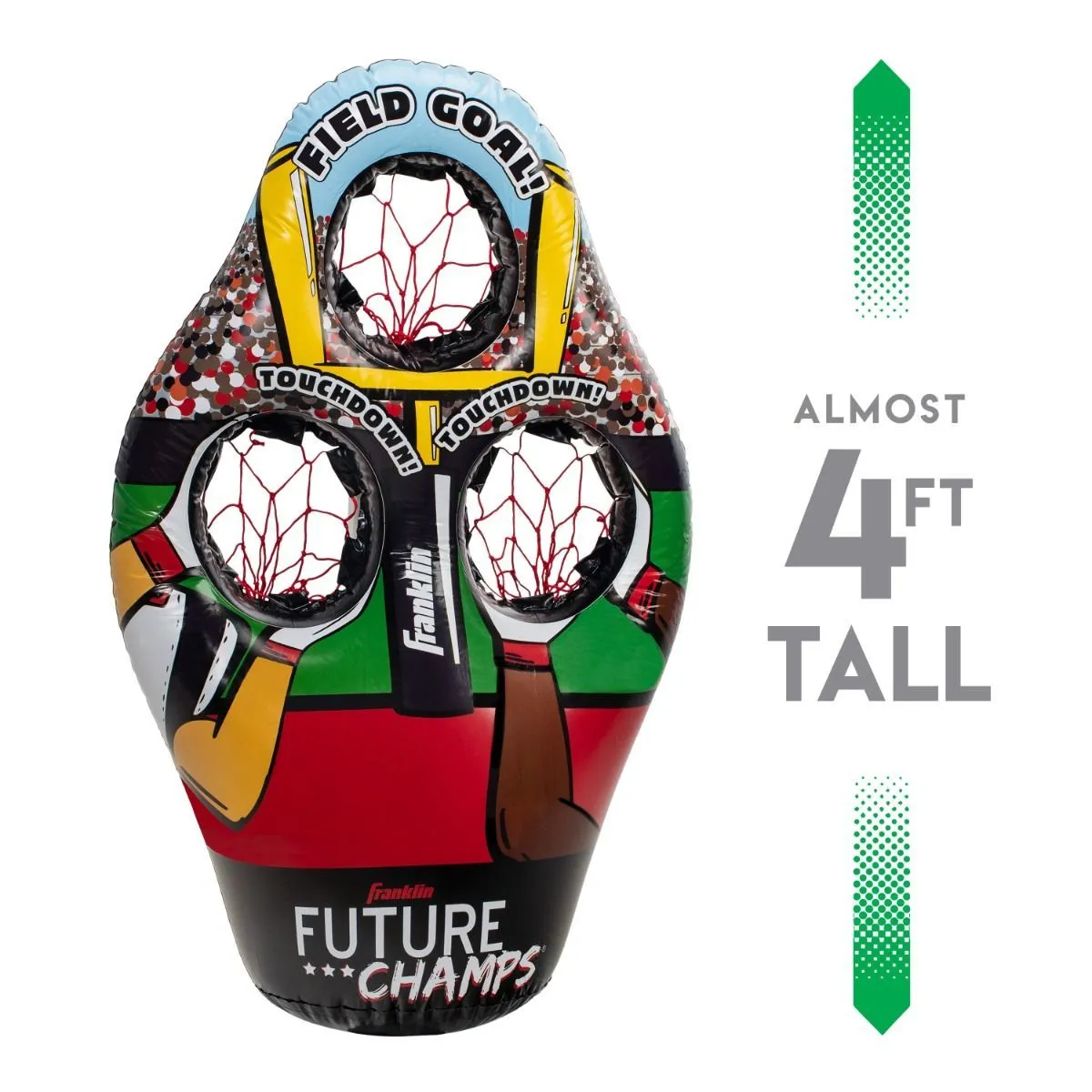 Franklin Kids Inflatable 3-Hole Football Target 2 Franklin Kids Inflatable 3-Hole Football Target - Image 2