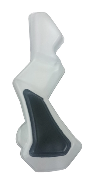 Riddell Speedflex Face Frame White/Black 1 Inch 1 Riddell Speedflex Face Frame White/Black 1 Inch