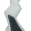Riddell Speedflex Face Frame White/Black 1 1/4 Inch