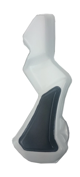 Riddell Speedflex Face Frame White/Black 1 Inch 2 Riddell Speedflex Face Frame White/Black 1 Inch - Image 2