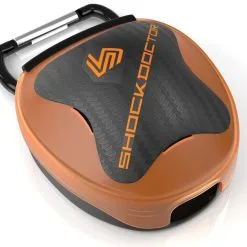 Shock Doctor Mouthguard Holder 5 Shock Doctor Mouthguard Holder -Rawlings Sport Baseball Shop 57750003 SD MouthguardCase orange