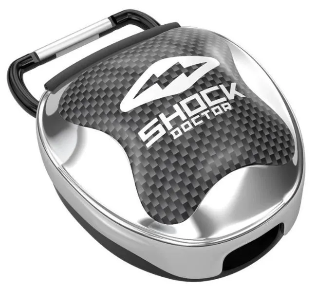 Shock Doctor Mouthguard Case Chrome 1 Shock Doctor Mouthguard Case Chrome