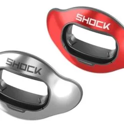 Shock Doctor 2 Pack Shields -Rawlings Sport Baseball Shop 57750085 Shock Doctor 2 Pack Shields silverredchrome
