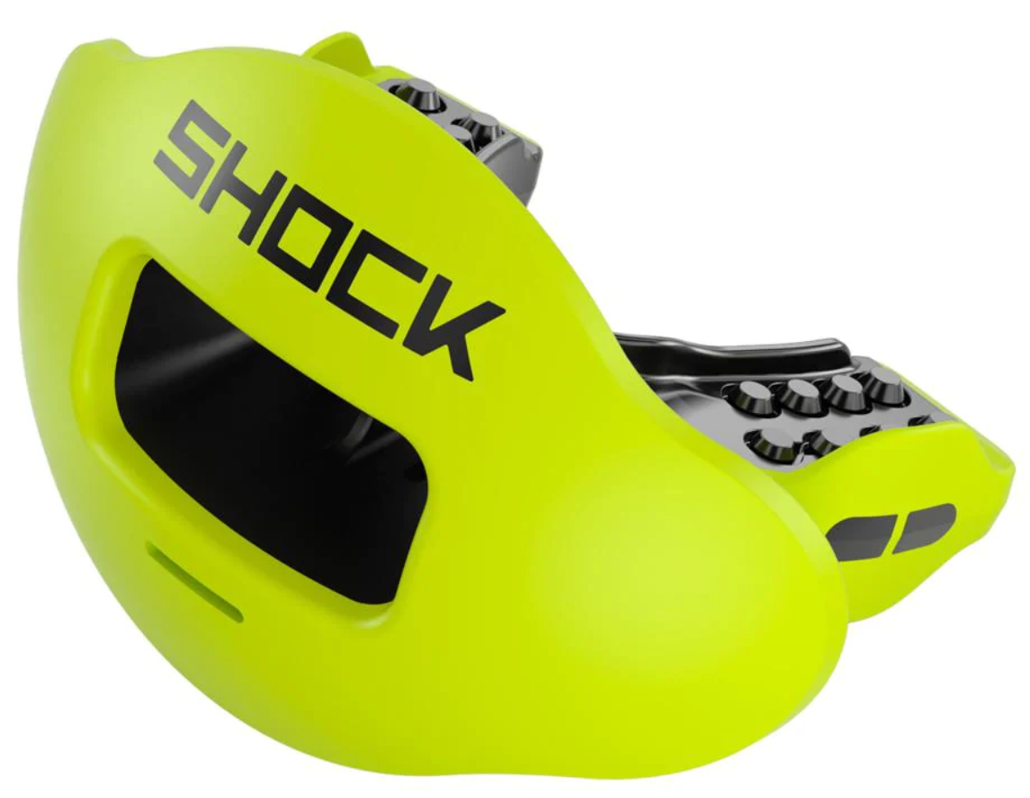 Shock Doctor Max Airflow Lip Guard Pop Hi Vis 1 Shock Doctor Max Airflow Lip Guard Pop Hi Vis
