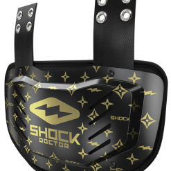Shock Doctor Showtime Back Plate -Rawlings Sport Baseball Shop 58750002 Shock Doctor Showtime Back Plate blackgold