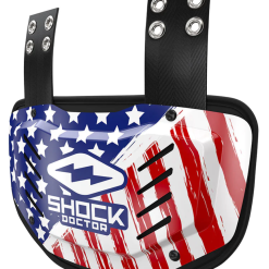 Shock Doctor Showtime Back Plate -Rawlings Sport Baseball Shop 58750002 Shock Doctor Showtime Back Plate flag