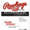Rawlings Deluxe System 17 Big Book Scorebook 17SBDLX
