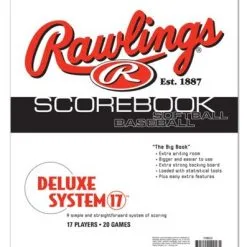Rawlings Deluxe System 17 Big Book Scorebook 17SBDLX