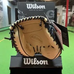 BB GLOVE WILSON GOTM Oct. A2000 DPCM 33" BS22 [Catchers Glove] Black Camo-Blonde -Rawlings Sport Baseball Shop 80ecf80c41fbdaf2282559b8779a07ed