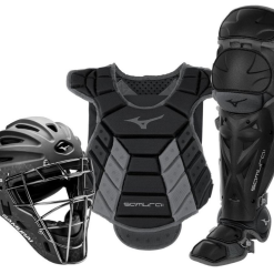 Mizuno FP SAMURAI CATCHERS SET(14-15) W'S BLK/GRAY BS22