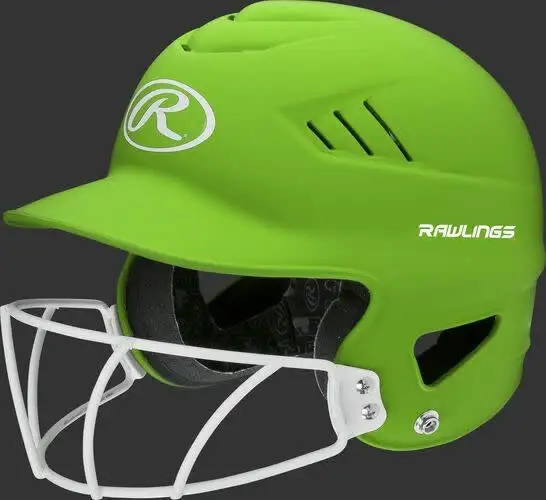 BAT HELMET RAWLINGS COOLFLO W/ FACEGUARD- RCFHLFG- BS23 23 BAT HELMET RAWLINGS COOLFLO W/ FACEGUARD- RCFHLFG- BS23 - Image 23