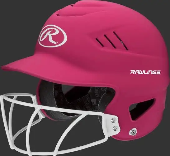 BAT HELMET RAWLINGS COOLFLO W/ FACEGUARD- RCFHLFG- BS23 21 BAT HELMET RAWLINGS COOLFLO W/ FACEGUARD- RCFHLFG- BS23 - Image 21